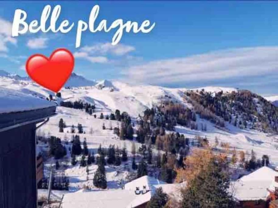 Appartement Belle Plagne Et Parking 拉普拉涅 外观 照片