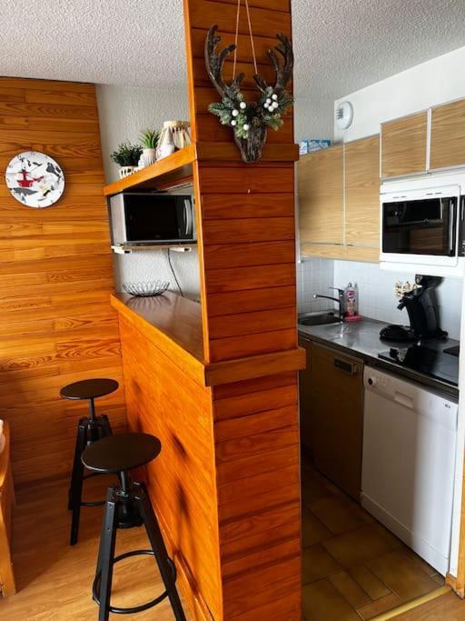 Appartement Belle Plagne Et Parking 拉普拉涅 外观 照片
