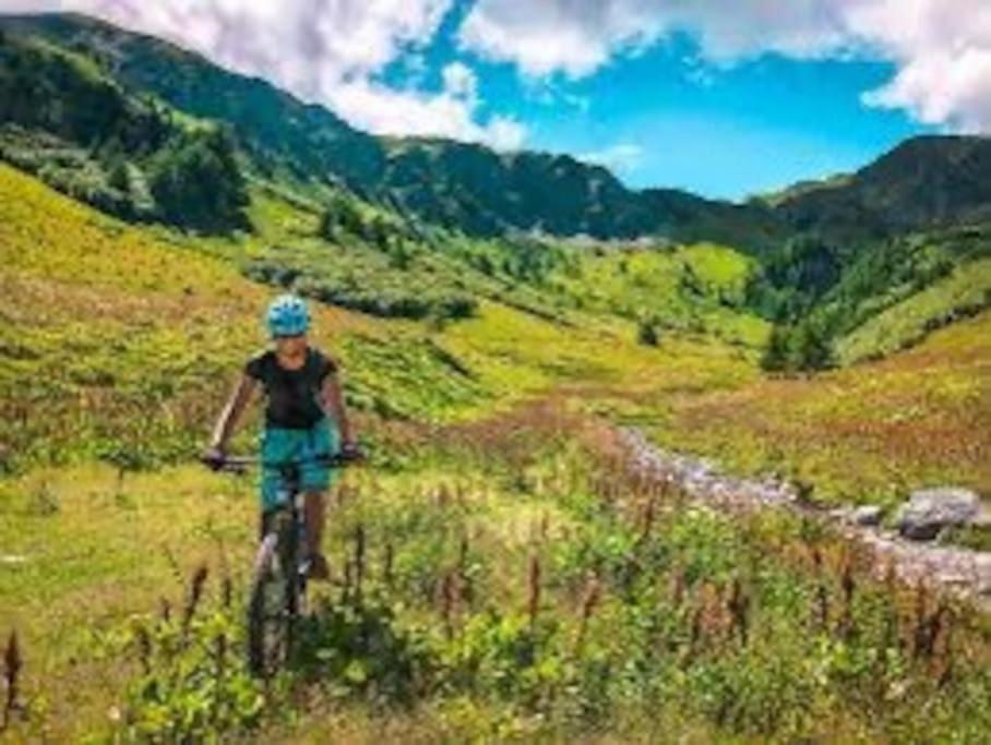 Appartement Belle Plagne Et Parking 拉普拉涅 外观 照片